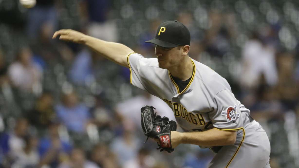Pirates beat Brewers 4-1 for sixth straight at Miller Park