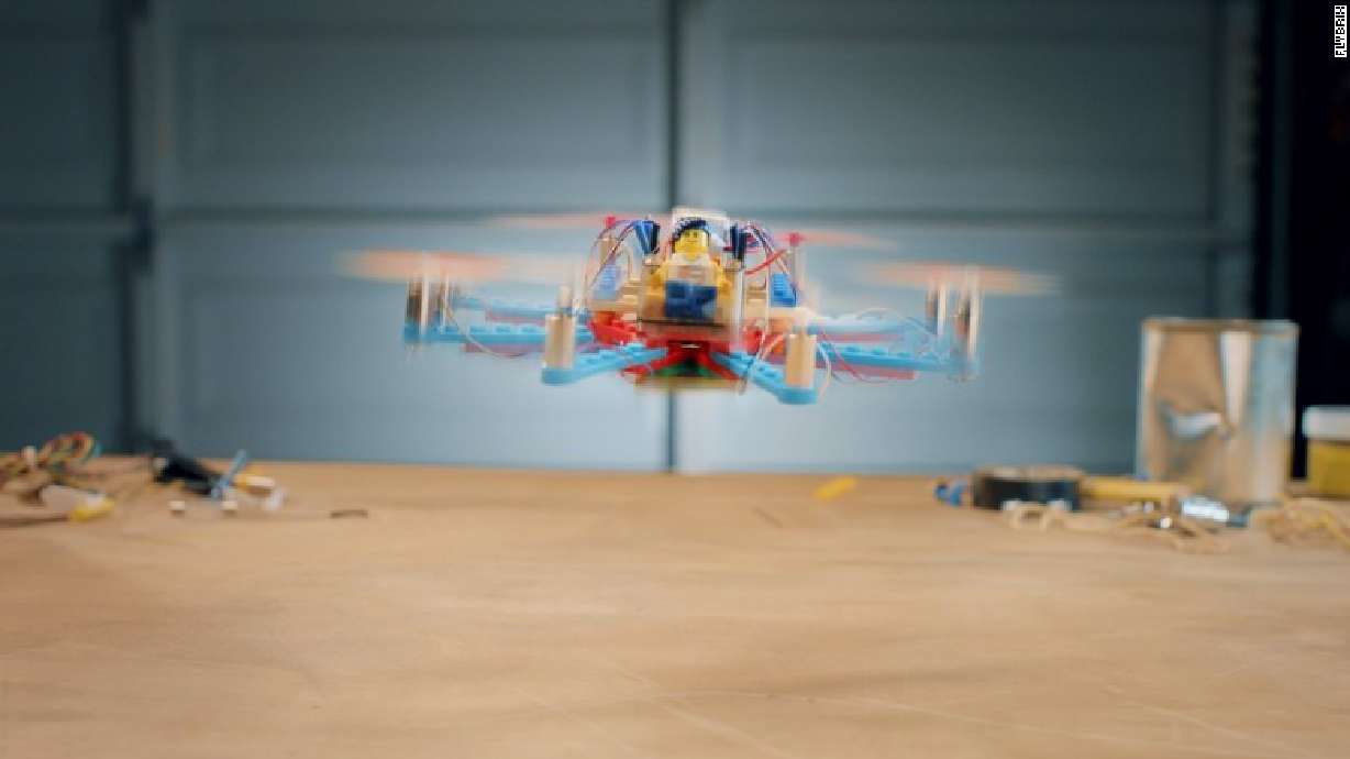 Legos take flight with new DIY drone kit