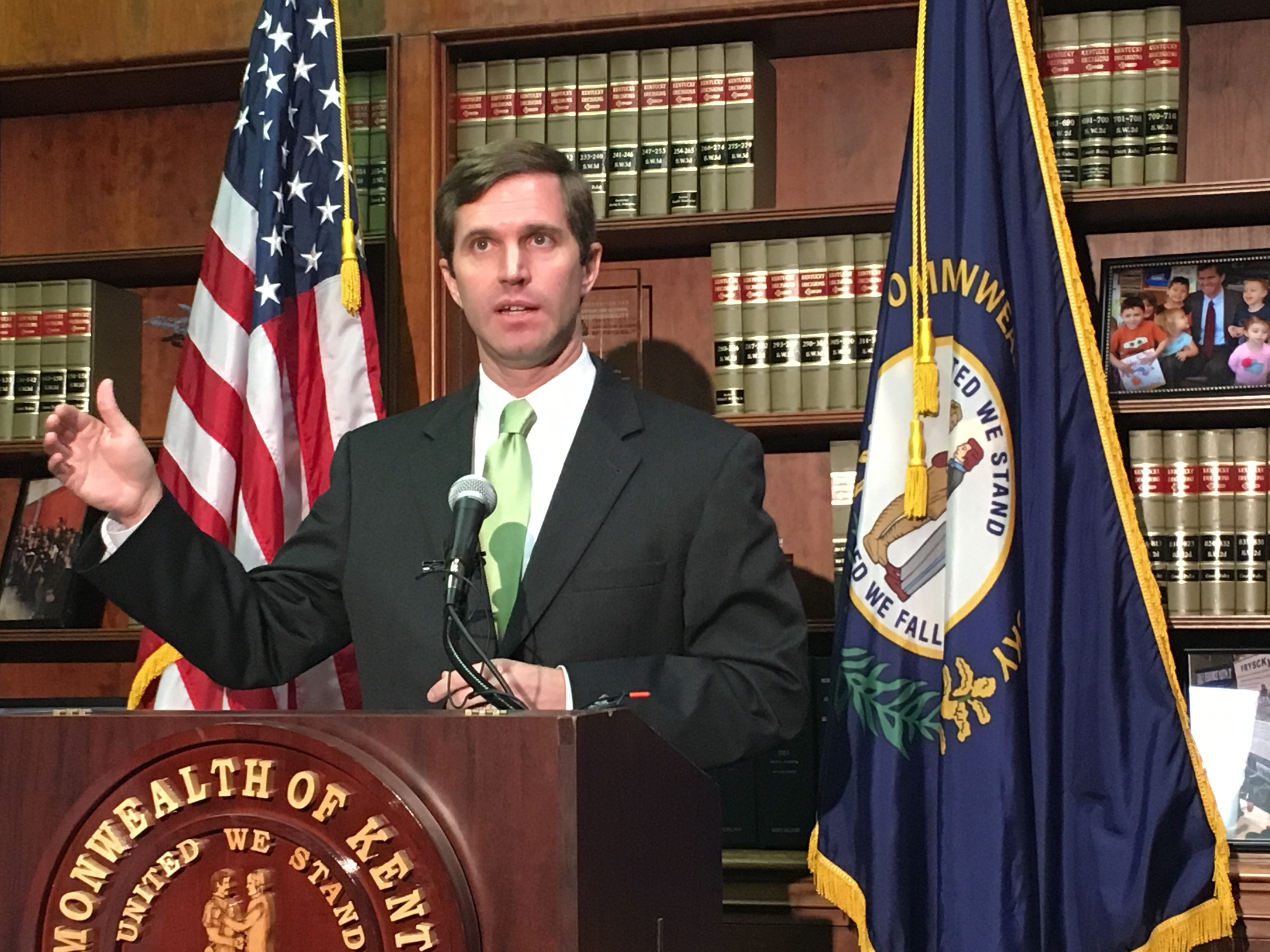 Kentucky's GOP governor overridden in feud with Democrat