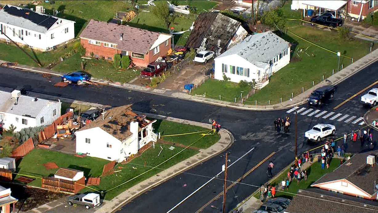Tornado touches down in Weber County as wild weather roars through state
