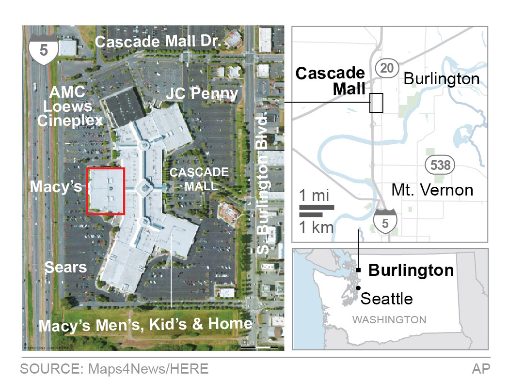 Things to Know about deadly shootings at mall in Washington