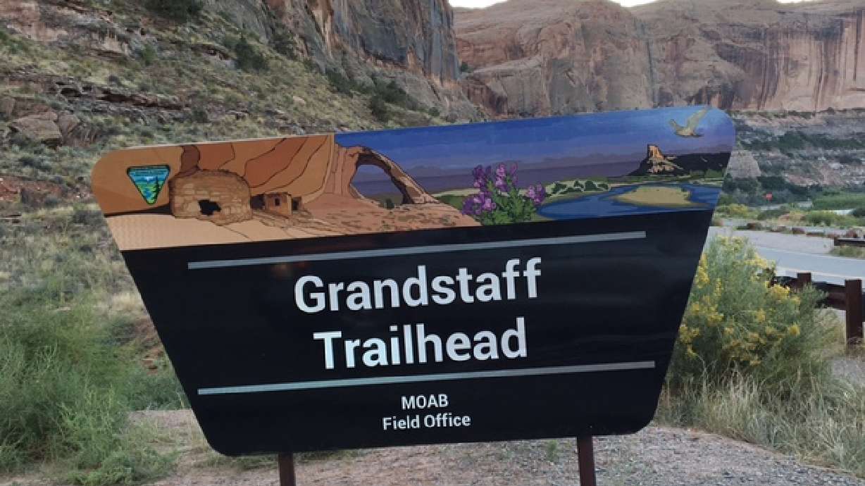 BLM replaces 'Negro Bill' trailhead sign in Moab area