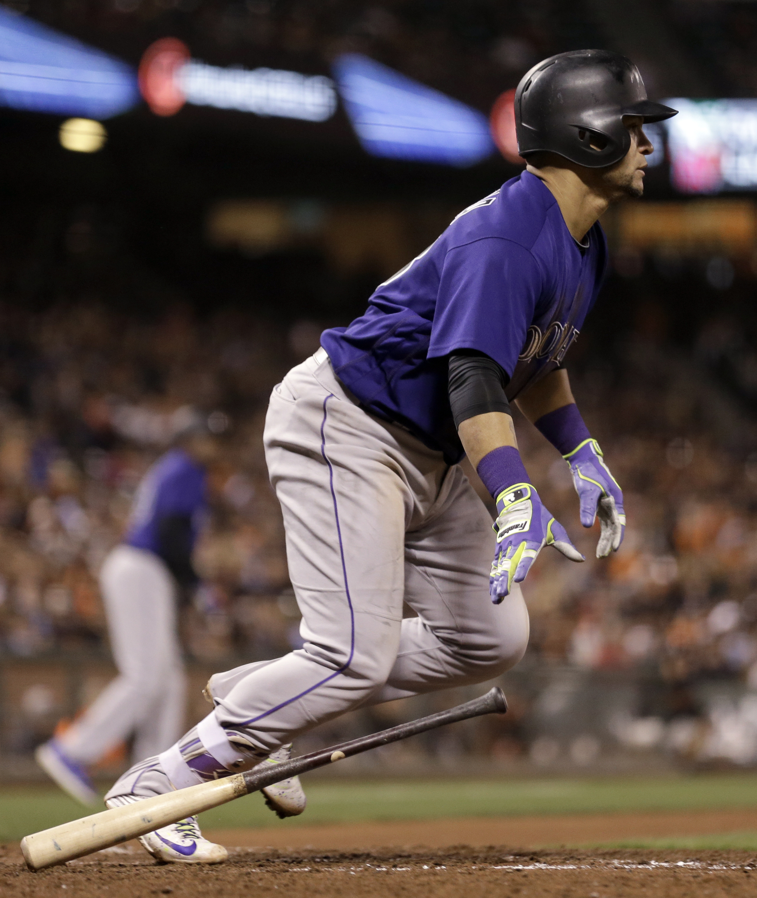 Giants can't score behind Samardzija, lose 2-0 to Rockies