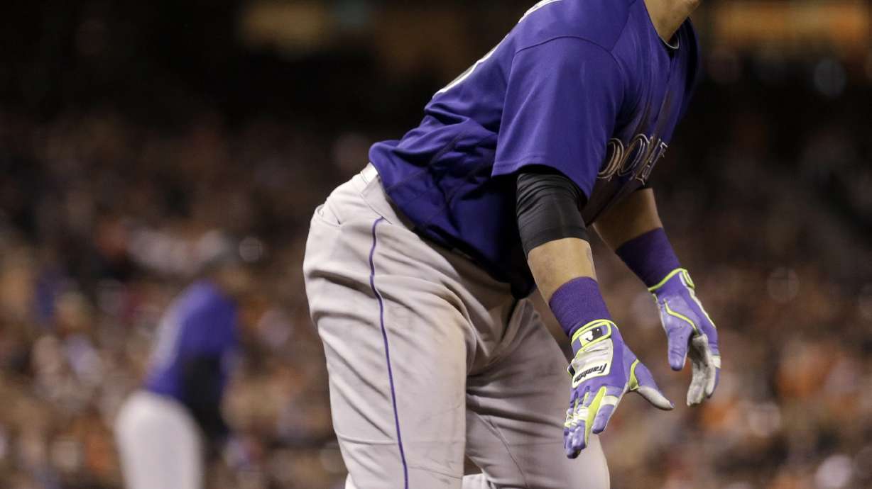 Giants can't score behind Samardzija, lose 2-0 to Rockies