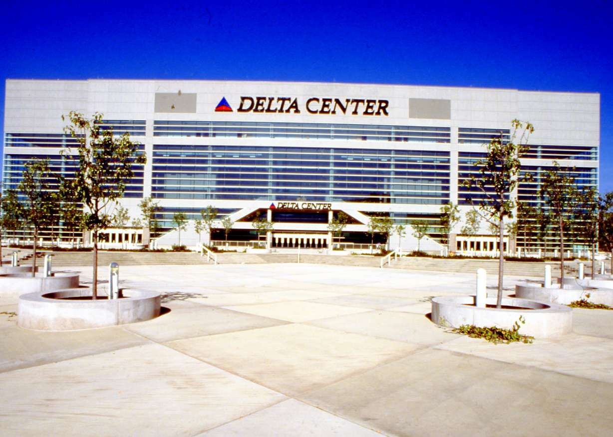 The Delta Center was completed on Oct. 4, 1991 and a dedication was held on Oct. 9, 1991. (Photo Courtesy of Utah Jazz)