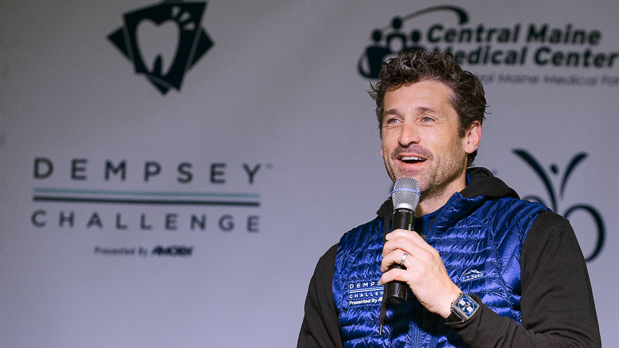Patrick Dempsey saddles up for Dempsey Challenge fundraiser