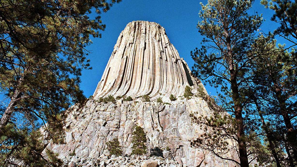 Devils Tower: Legends surround giant rock butte's formation
