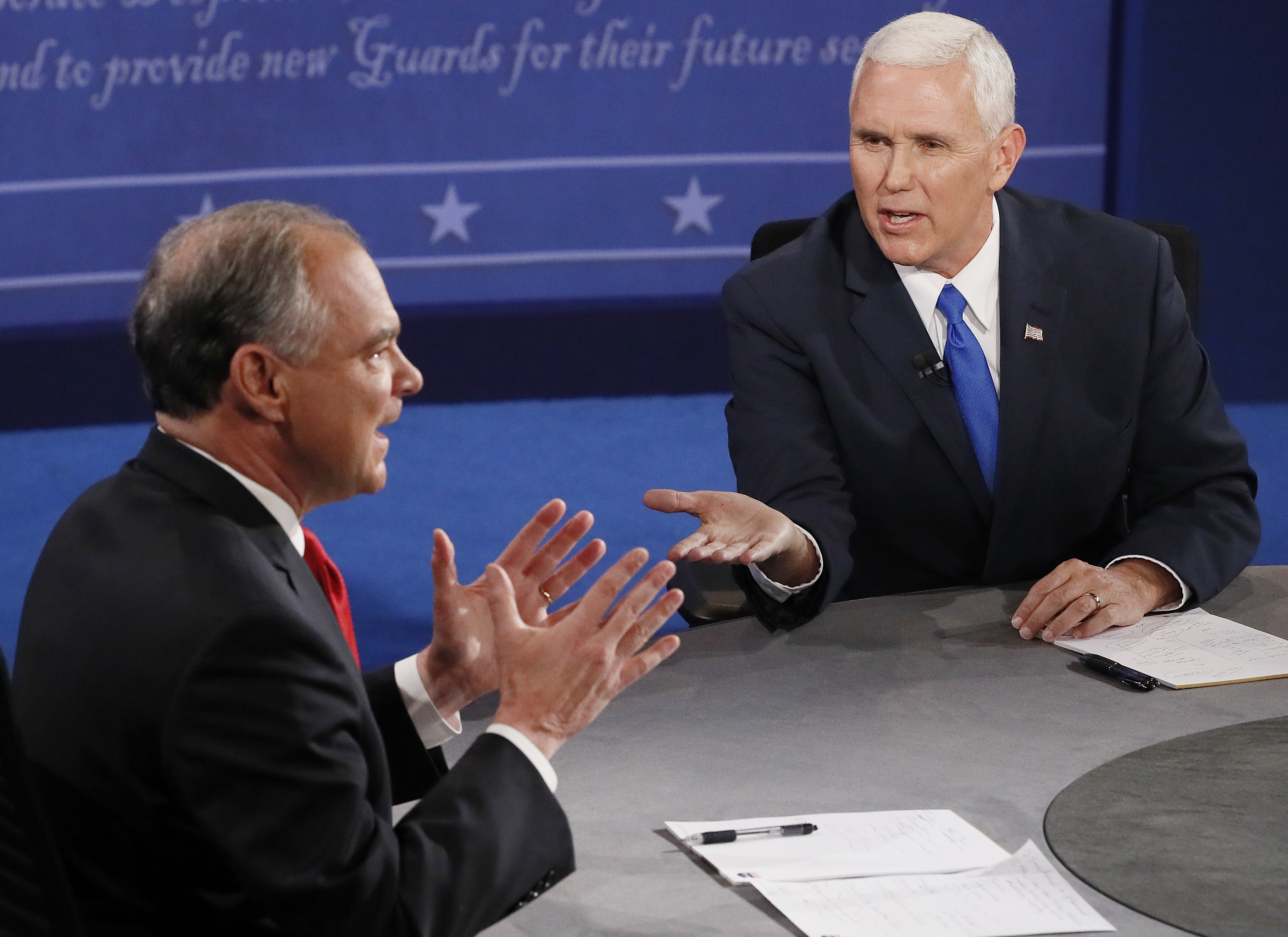 AP FACT CHECK: Claims in the VP debate