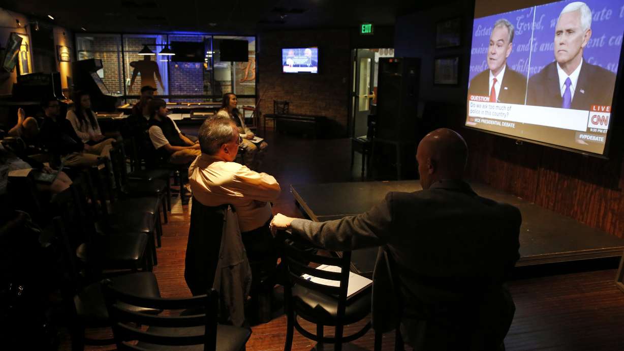 Looking for substance, voters tune in for VP debate