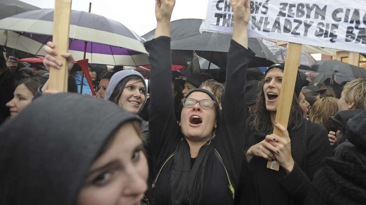 After mass protests, Poland won't back total abortion ban