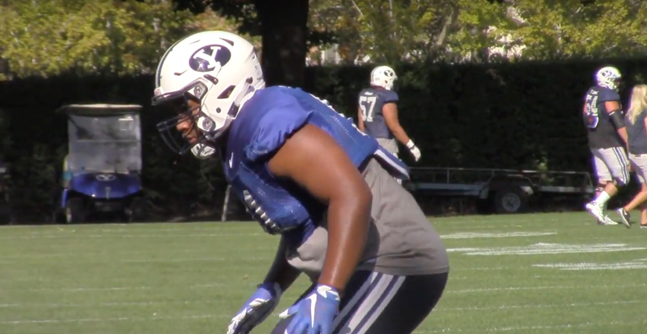 BYU's Tuiloma forced to 'trust the process' in slow return from Lisfranc injury