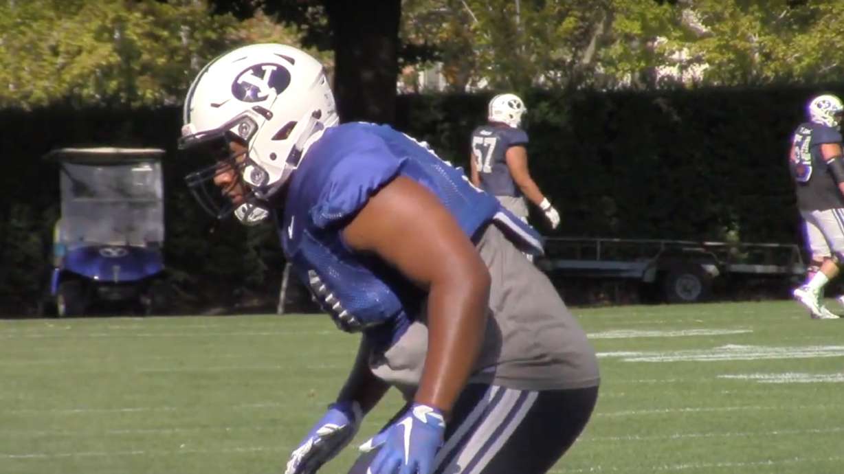 BYU's Tuiloma forced to 'trust the process' in slow return from Lisfranc injury