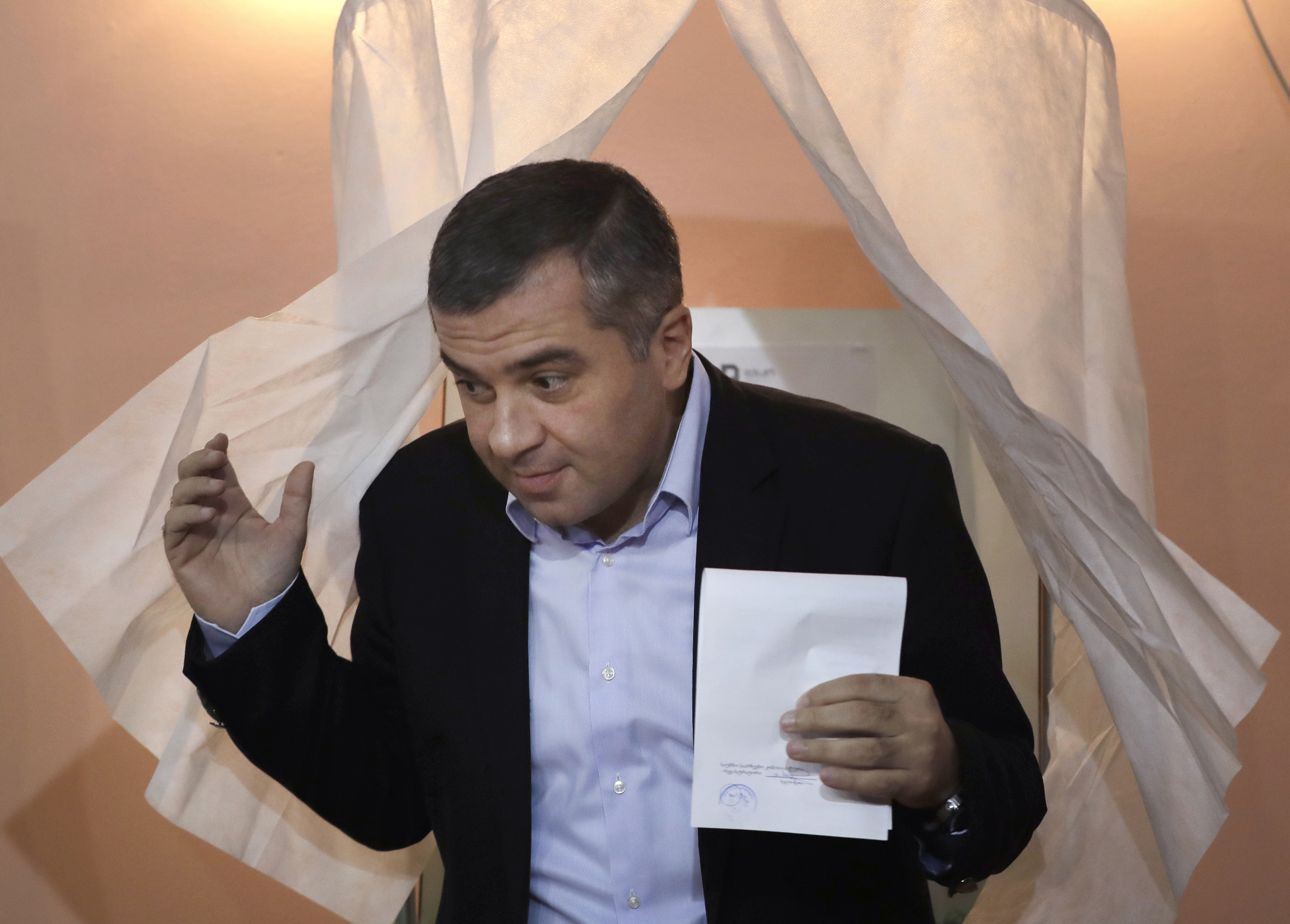 Exit polls: Georgian ruling party leads parliamentary vote