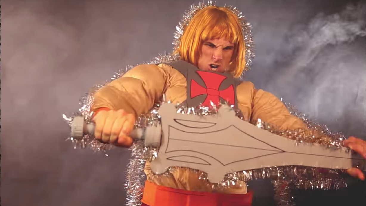 He Man Rave Have You Seen This? Magical live-action He-Man intro | KSL.com