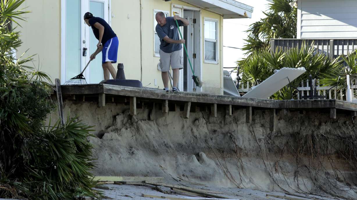 Storm wipes out Florida sand crucial for protection, tourism