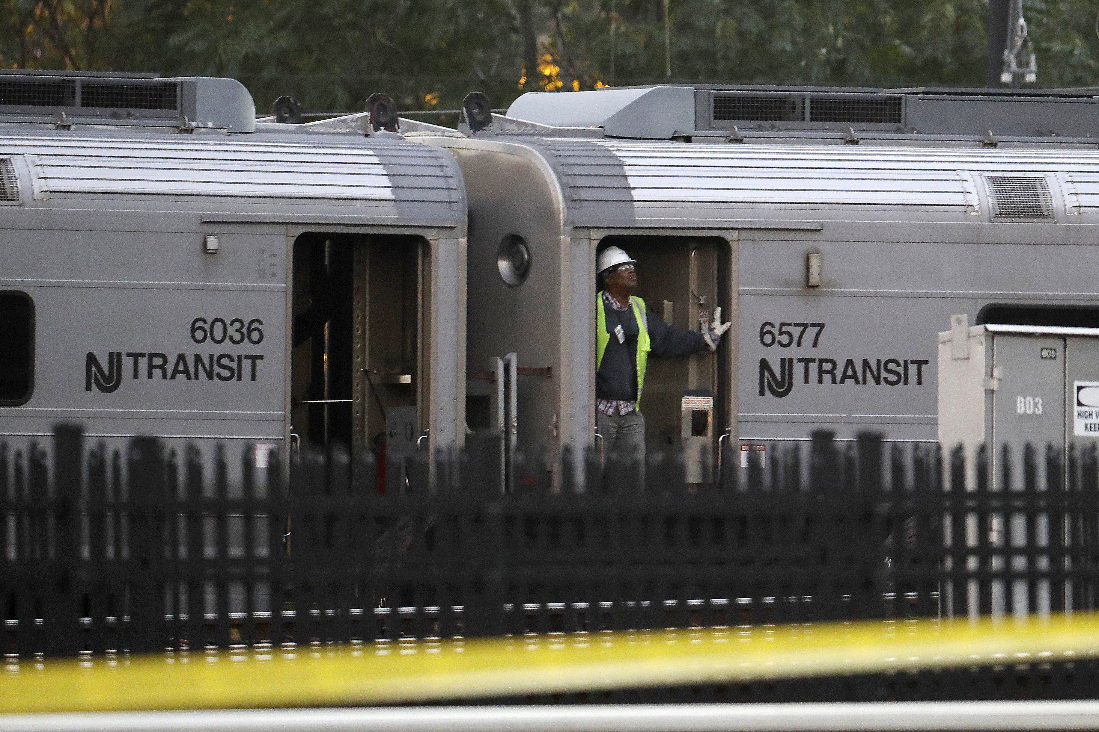 The Latest: Train service resumes after New Jersey crash