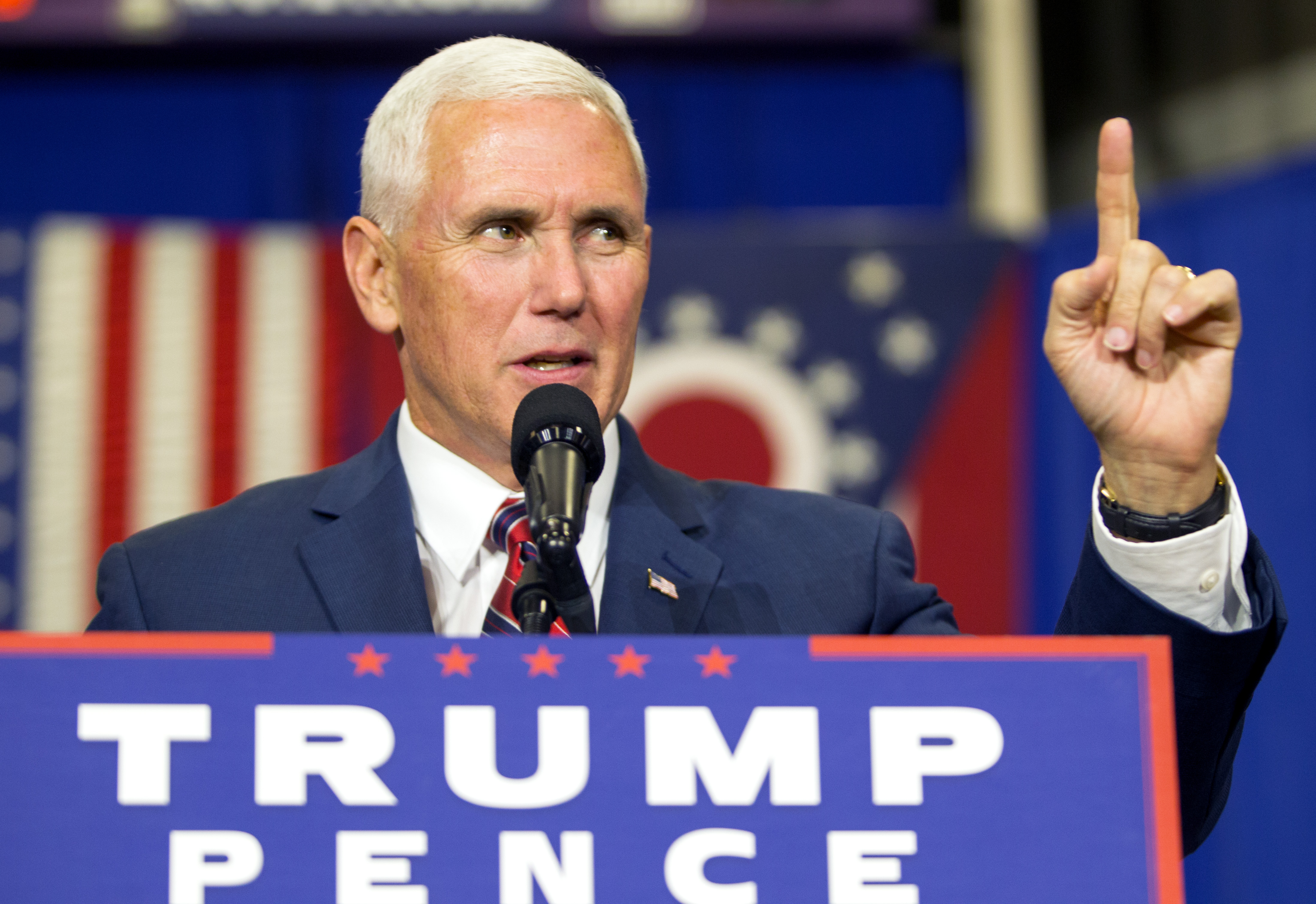 Pence emerges in NC with praise, 'forgiveness' for Trump