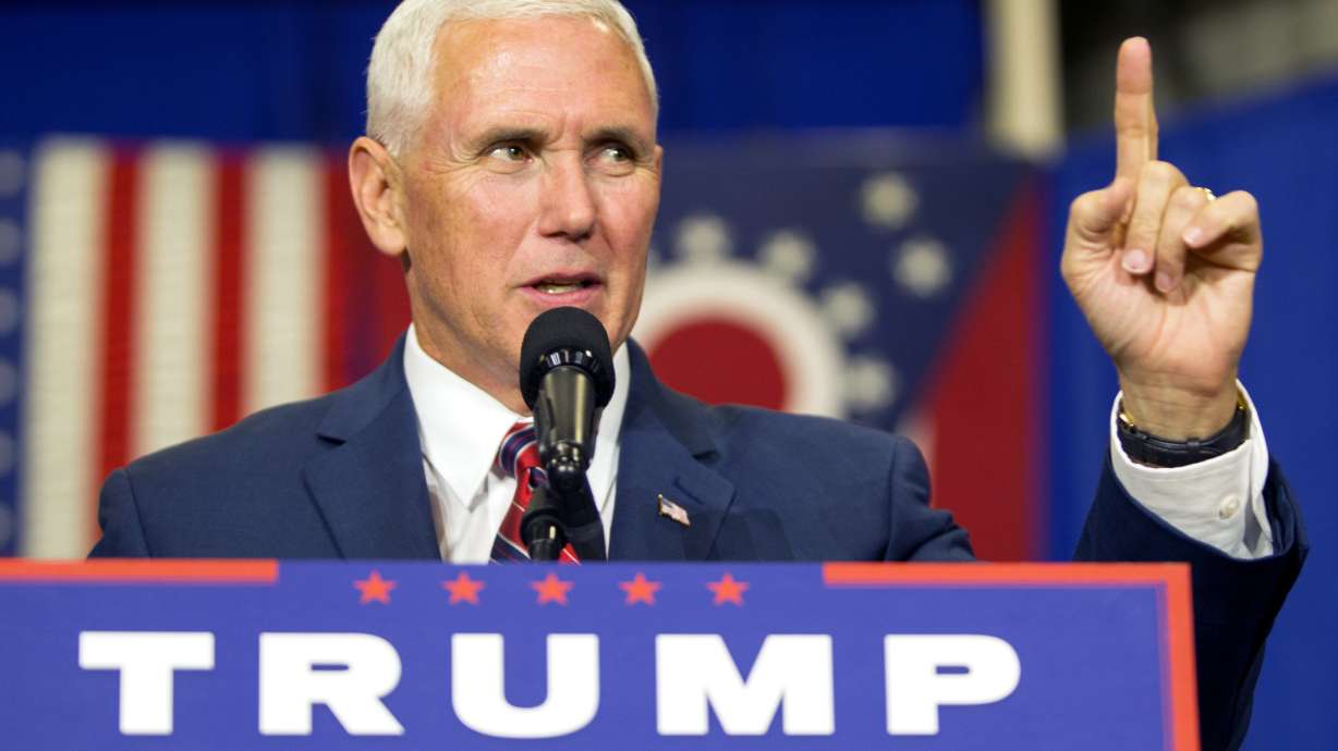 Pence emerges in NC with praise, 'forgiveness' for Trump