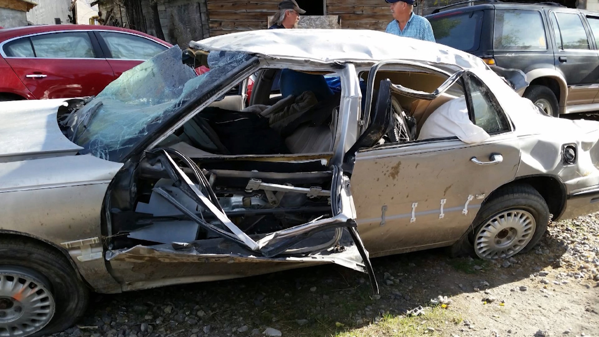 An 18-year-old Stansbury Park girl is beating the odds tonight and has a message of safety for all of us.