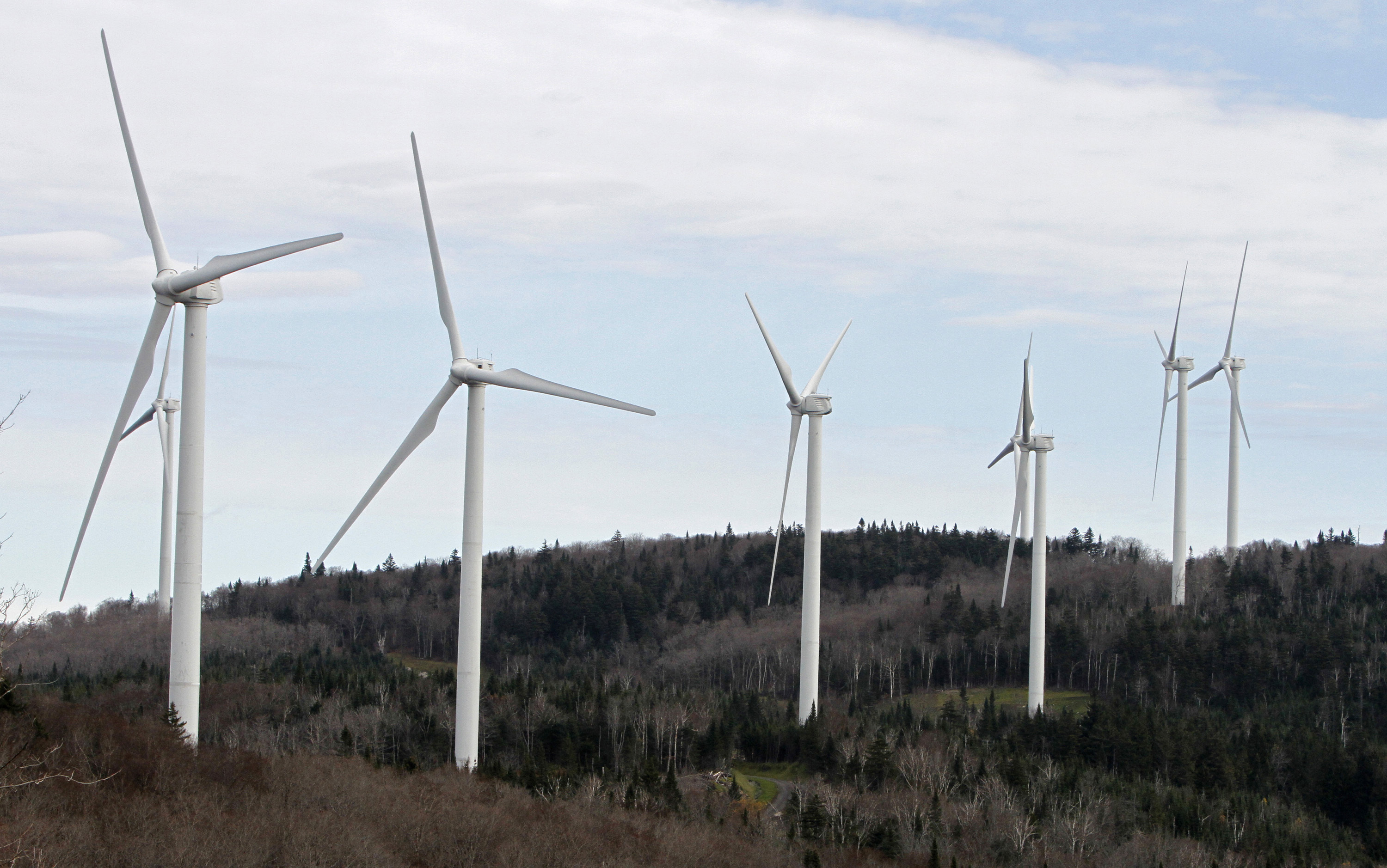 Once just a cabin, now an emblem in debate over wind energy