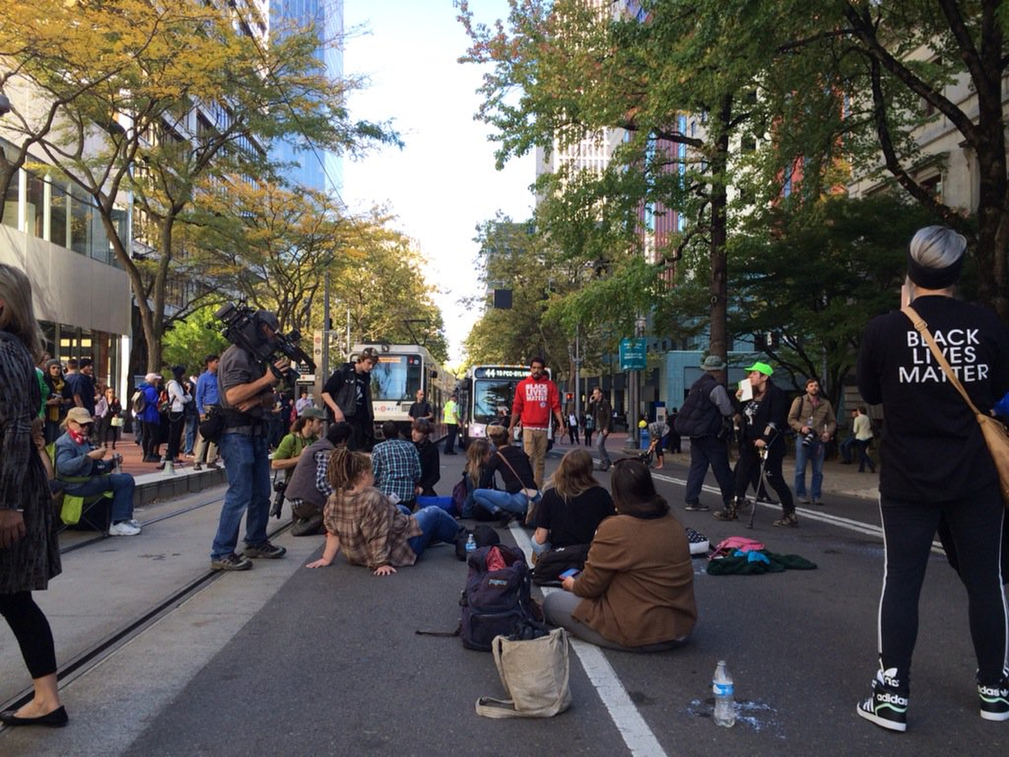 Activists clash with Portland police as council OKs contract