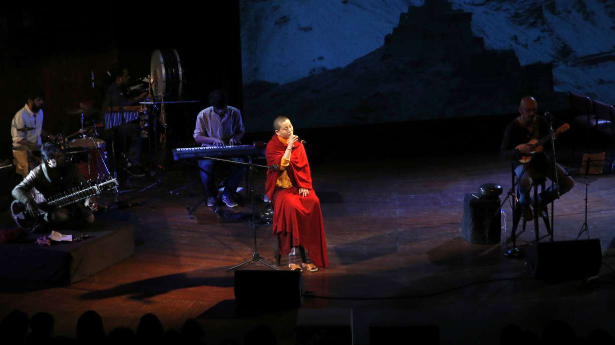 Nepal's most popular Buddhist nun is a musical rock star