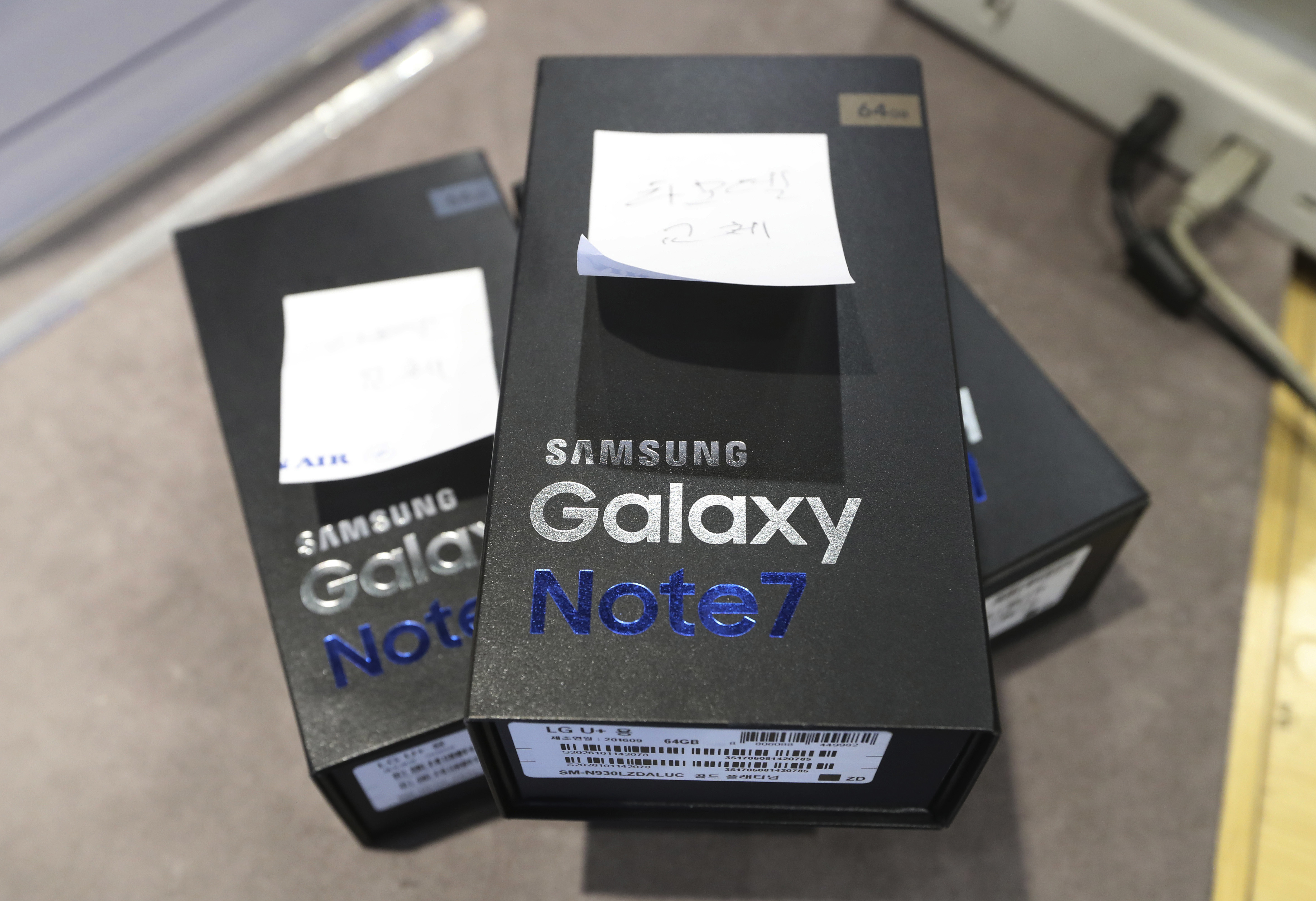 Samsung Note 7 recall to cost at least $5.3B
