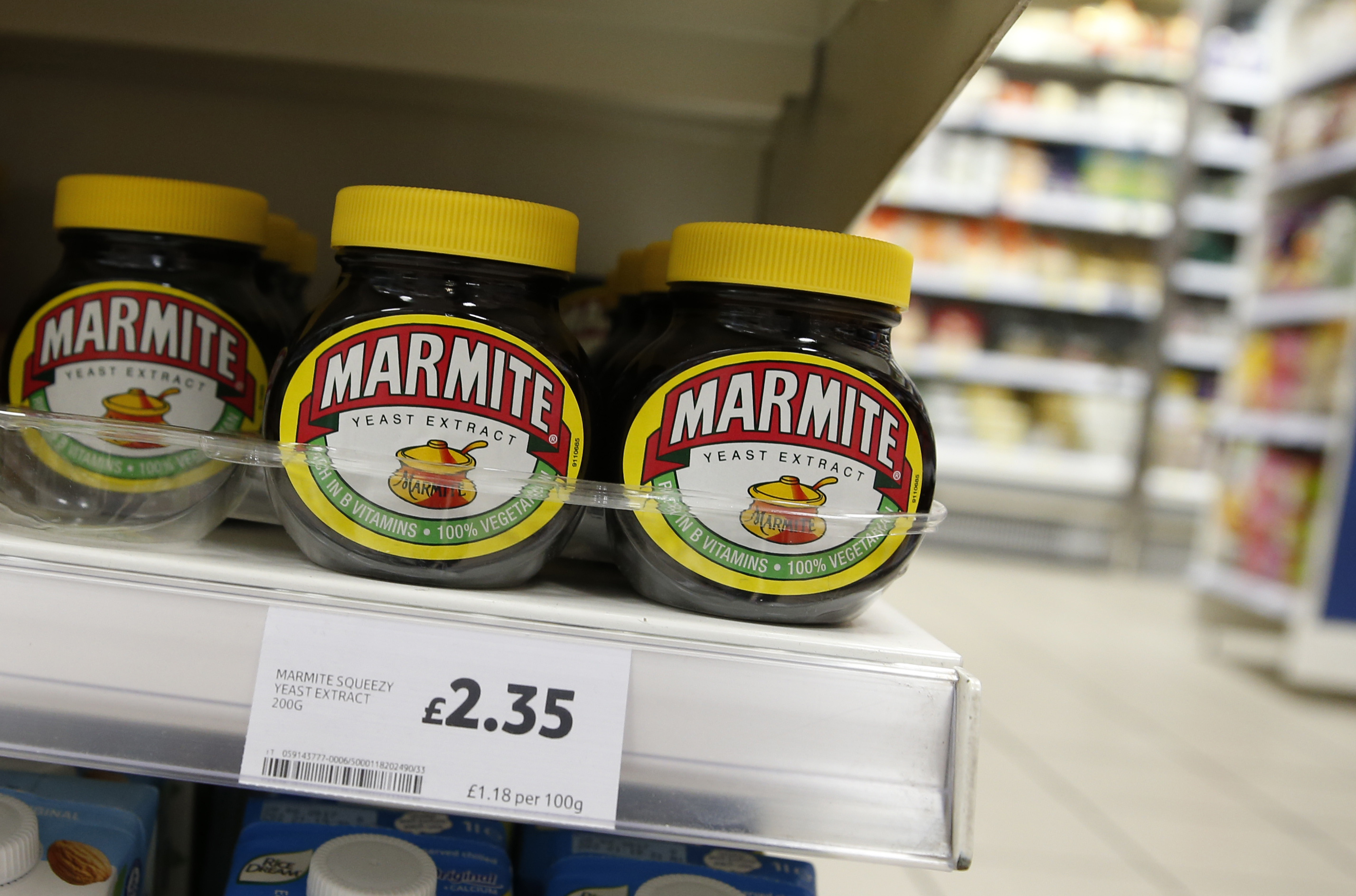Love or hate it: Marmite becomes symbol of Brexit impact
