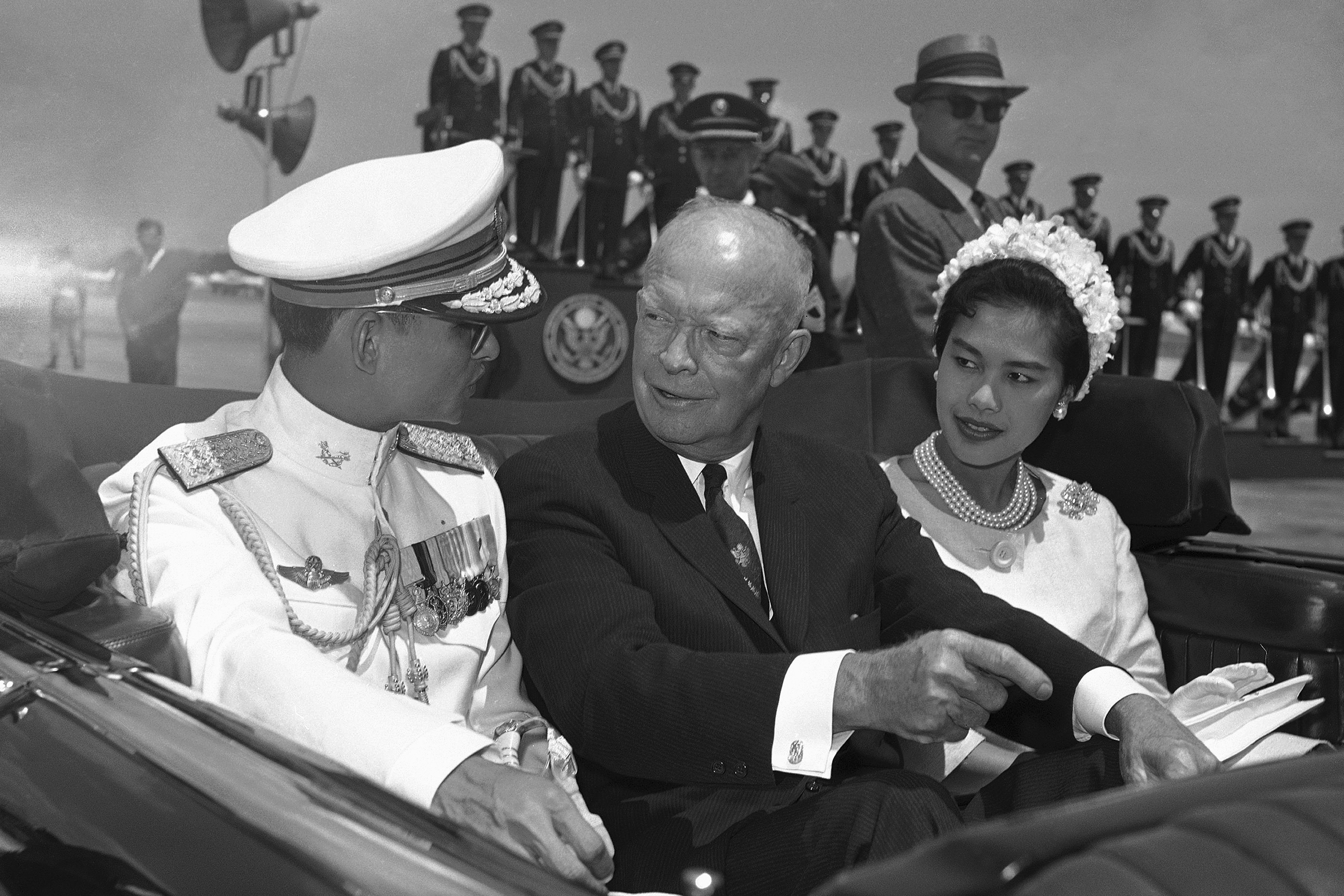Thai king Bhumibol was bridge in close relations with US
