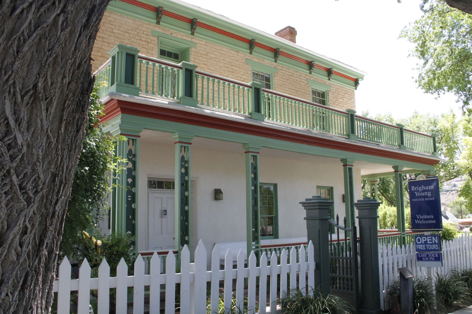 Brigham Young's winter home in downtown St. George. (Photo: R. Scott Lloyd, Deseret News, File)