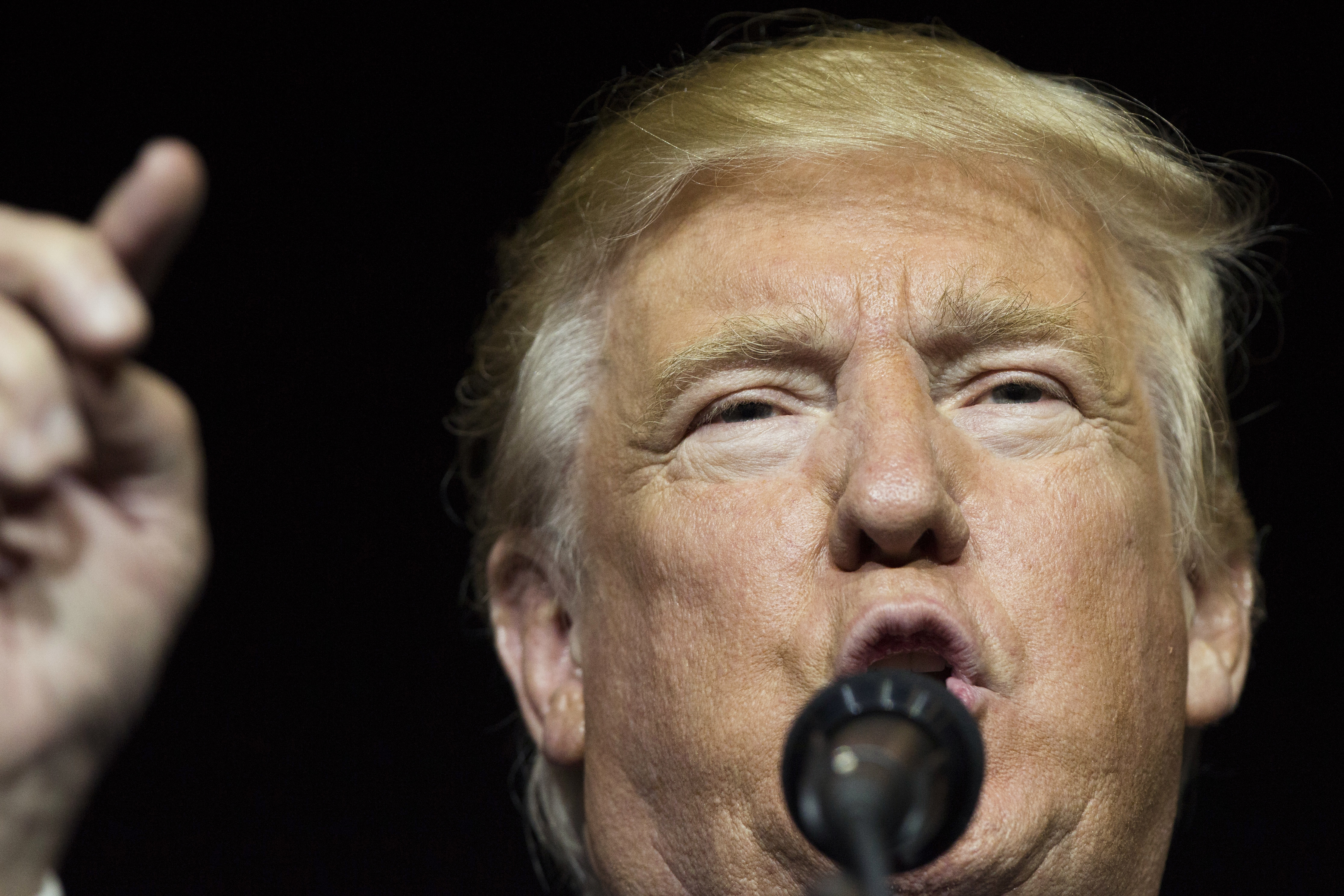 Some Republican officials stick with Trump, cite the issues
