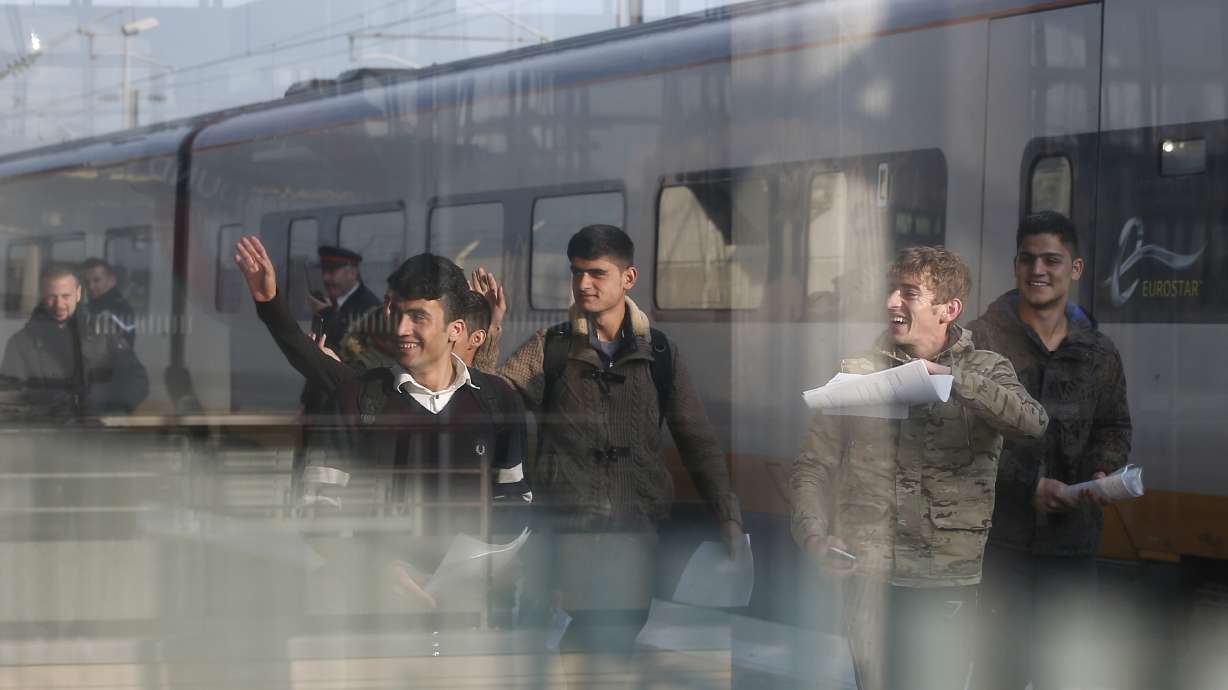 In Calais' refugee slum, teenagers dream of Britain