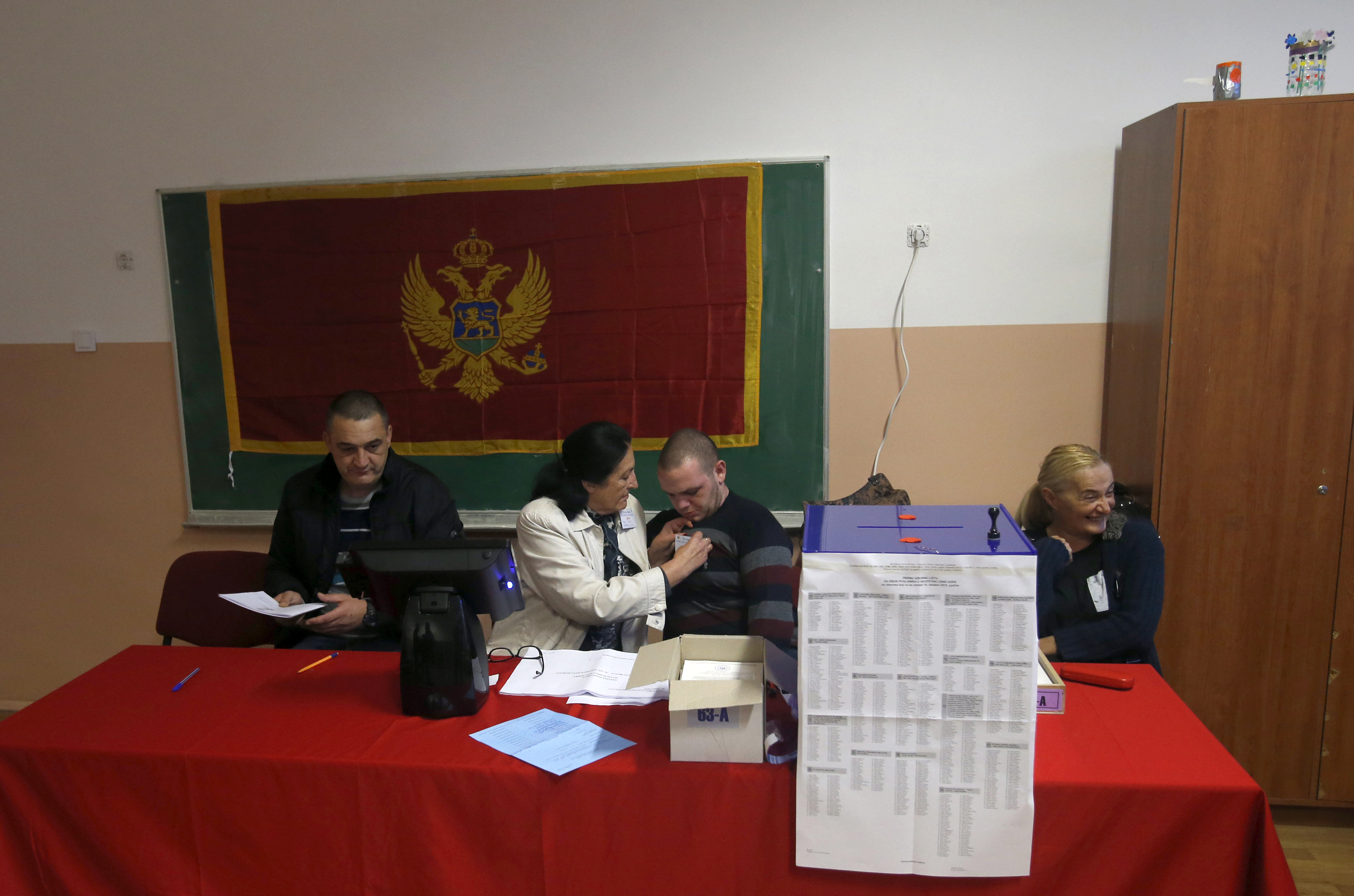 The Latest: Montenegro ruling party leading unofficial count