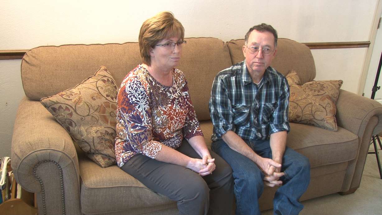 Jeff and Joyce Underwood discuss their daughter’s disappearance and death. (Photo: Nate Eaton, EastIdahoNews.com)