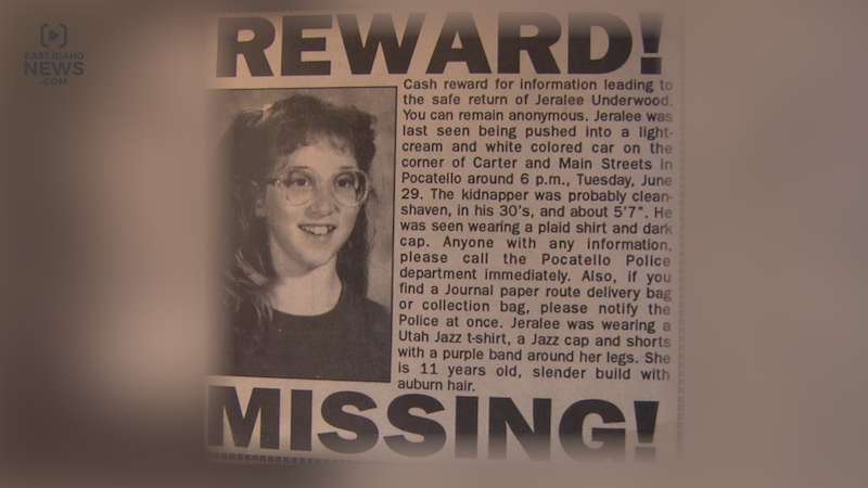 Signs featuring Jeralee Underwood were posted at various locations across east Idaho. (Photo: EastIdahoNews.com)