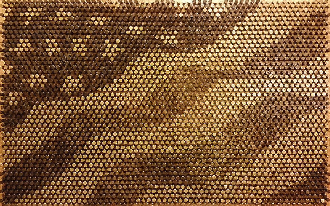 UVU teacher uses thousands of bullet casings for latest works