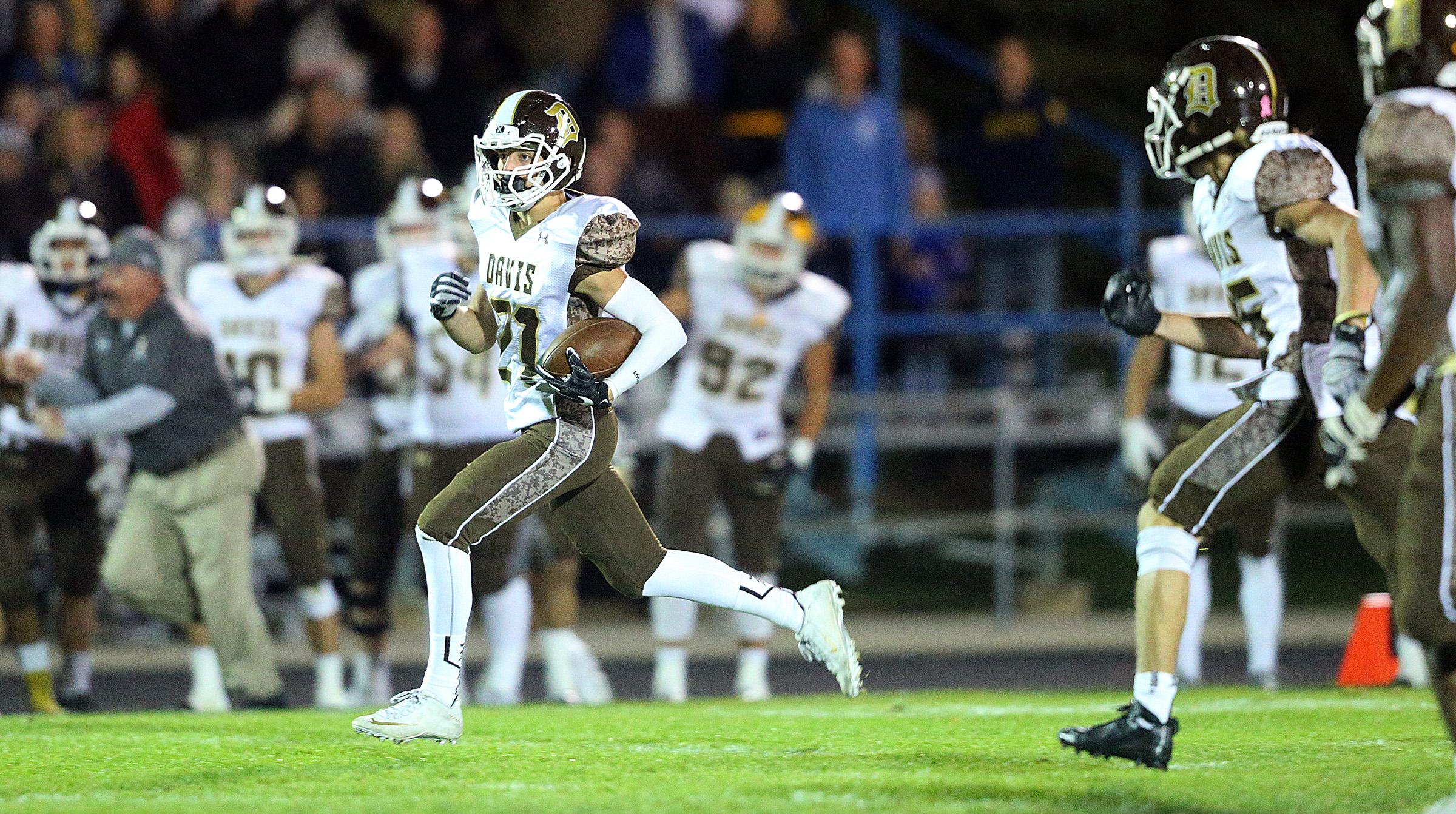 Davis School District spokesman Chris Williams said 11 of 45 athletics teams in the district had been placed on quarantine before school even started. (Photo: Scott Stevens, KSL)