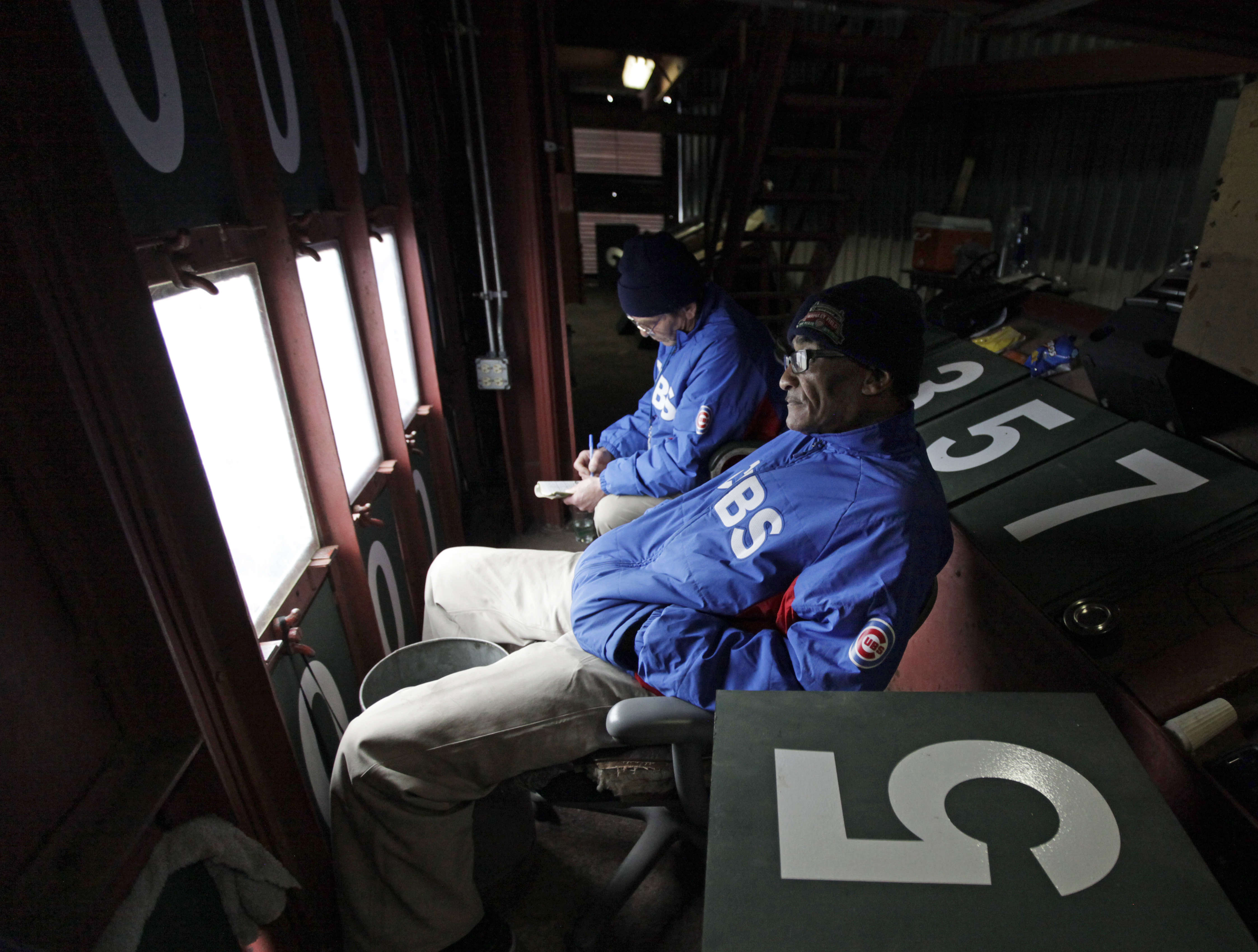 Retiring Wrigley Field scoreboard operator has seen it all