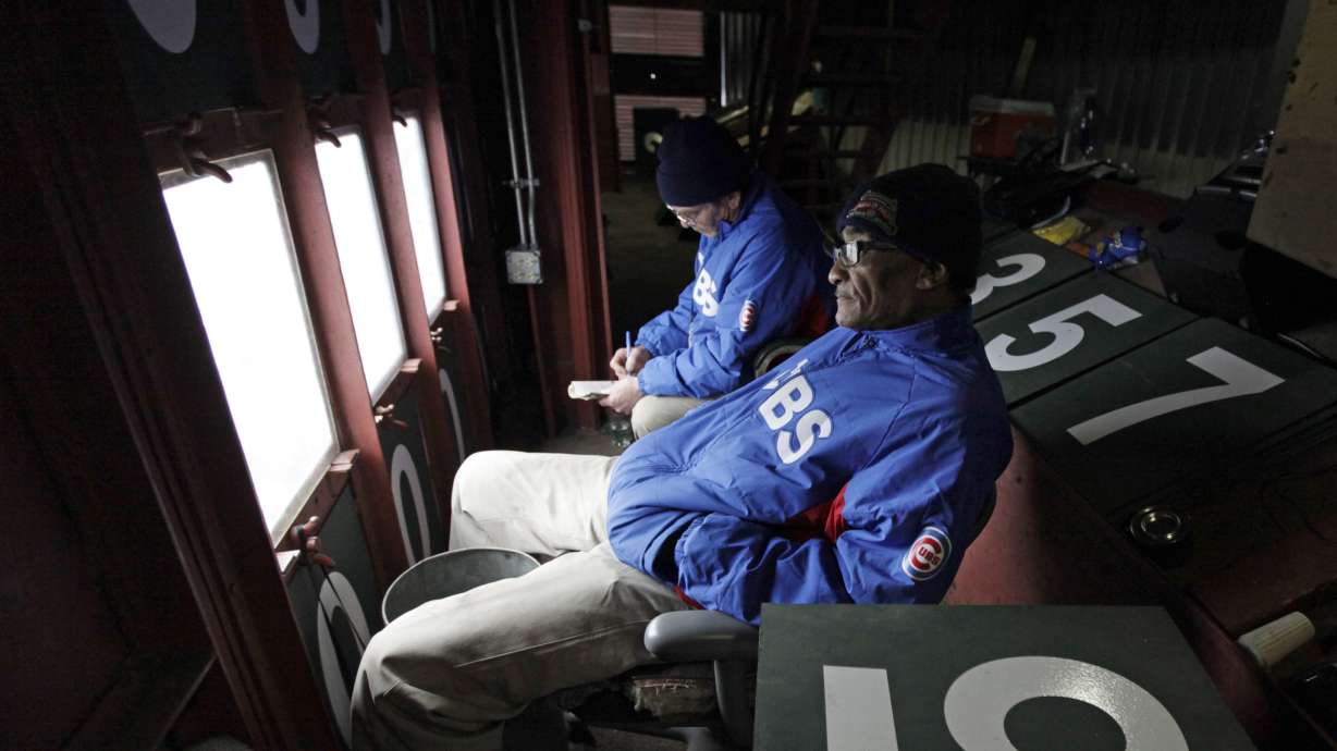 Retiring Wrigley Field scoreboard operator has seen it all
