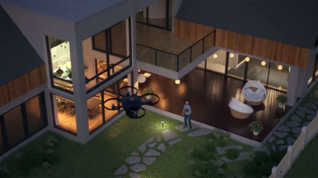New drones act as home security system