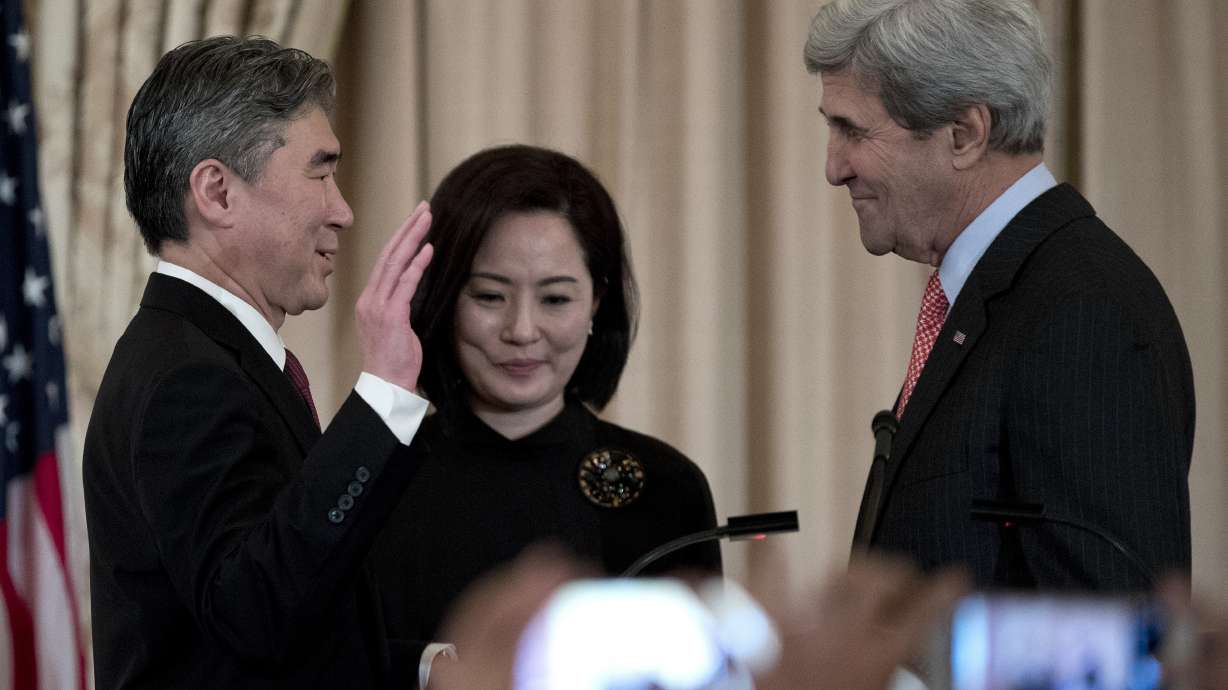 Former US envoy to NKorea becomes ambassador to Philippines