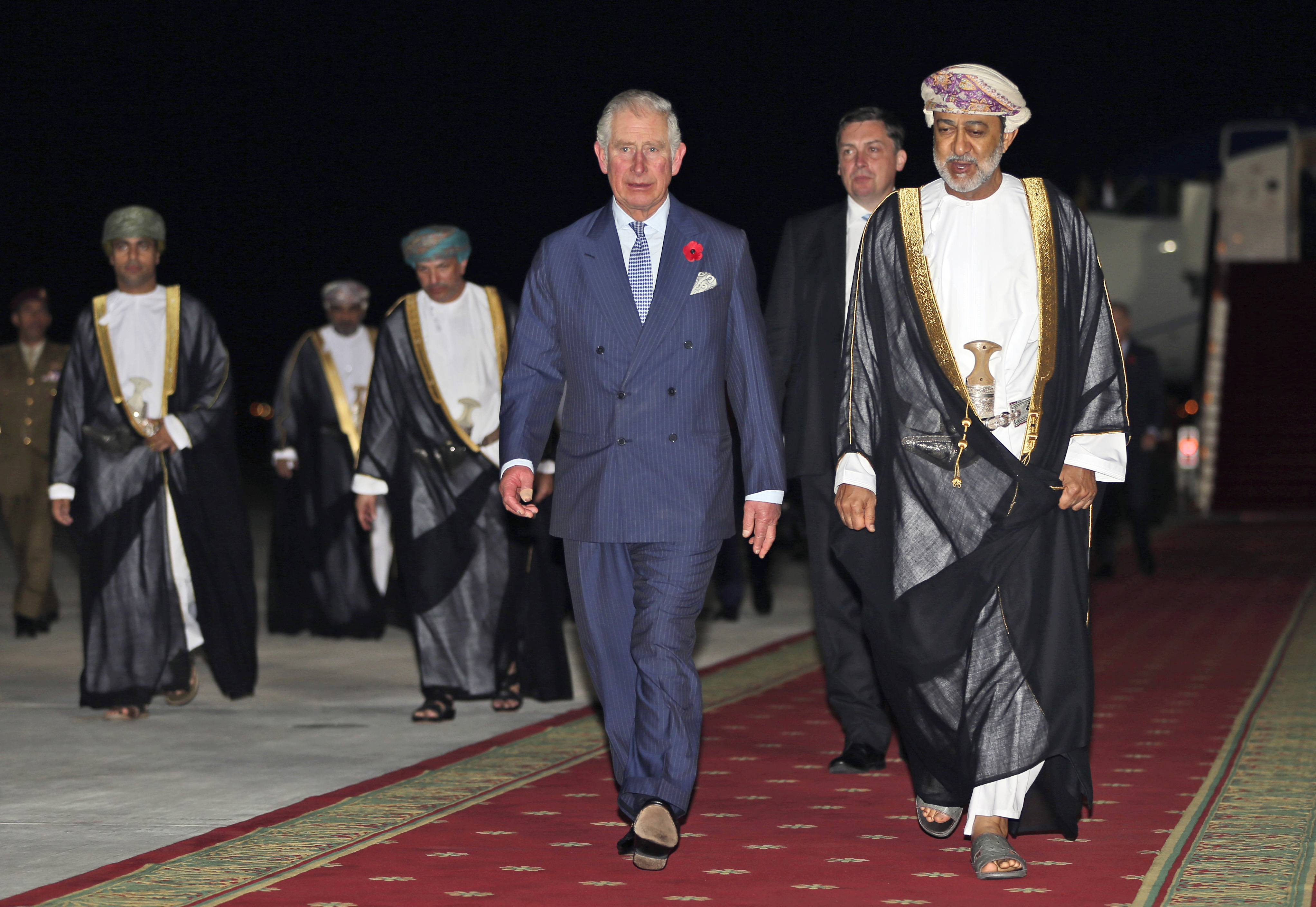 Prince Charles, Camilla in Oman at start of Gulf royal visit
