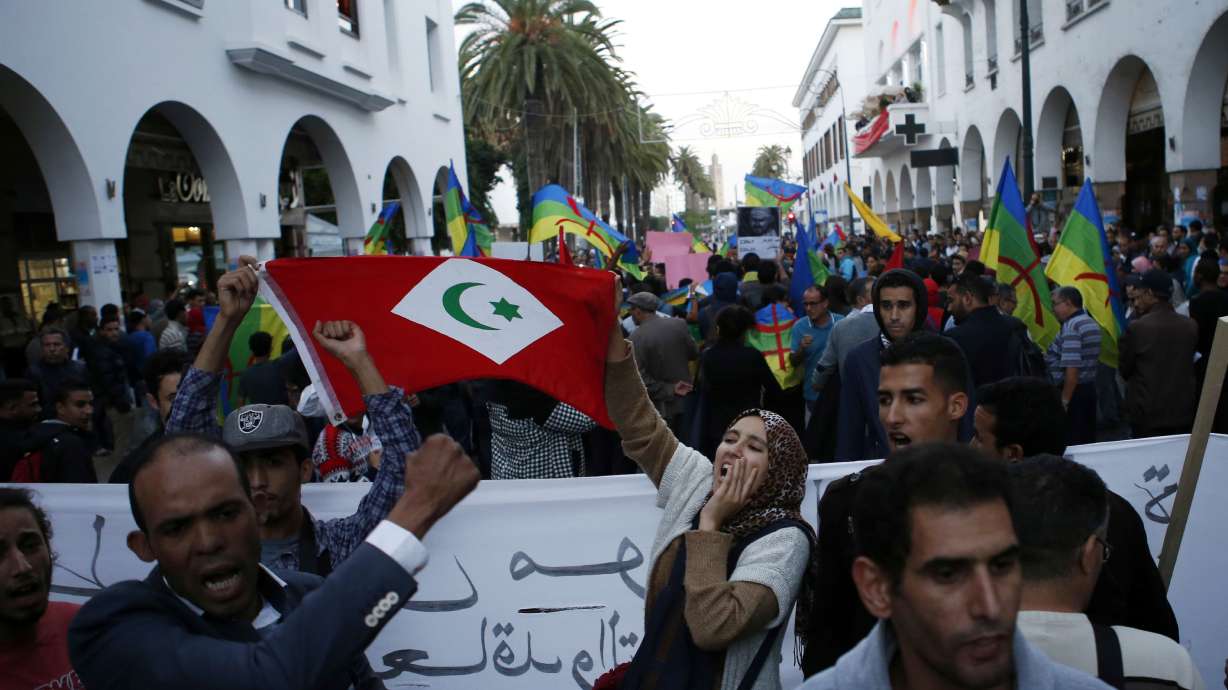 Protesters gather near Moroccan parliament over grisly death
