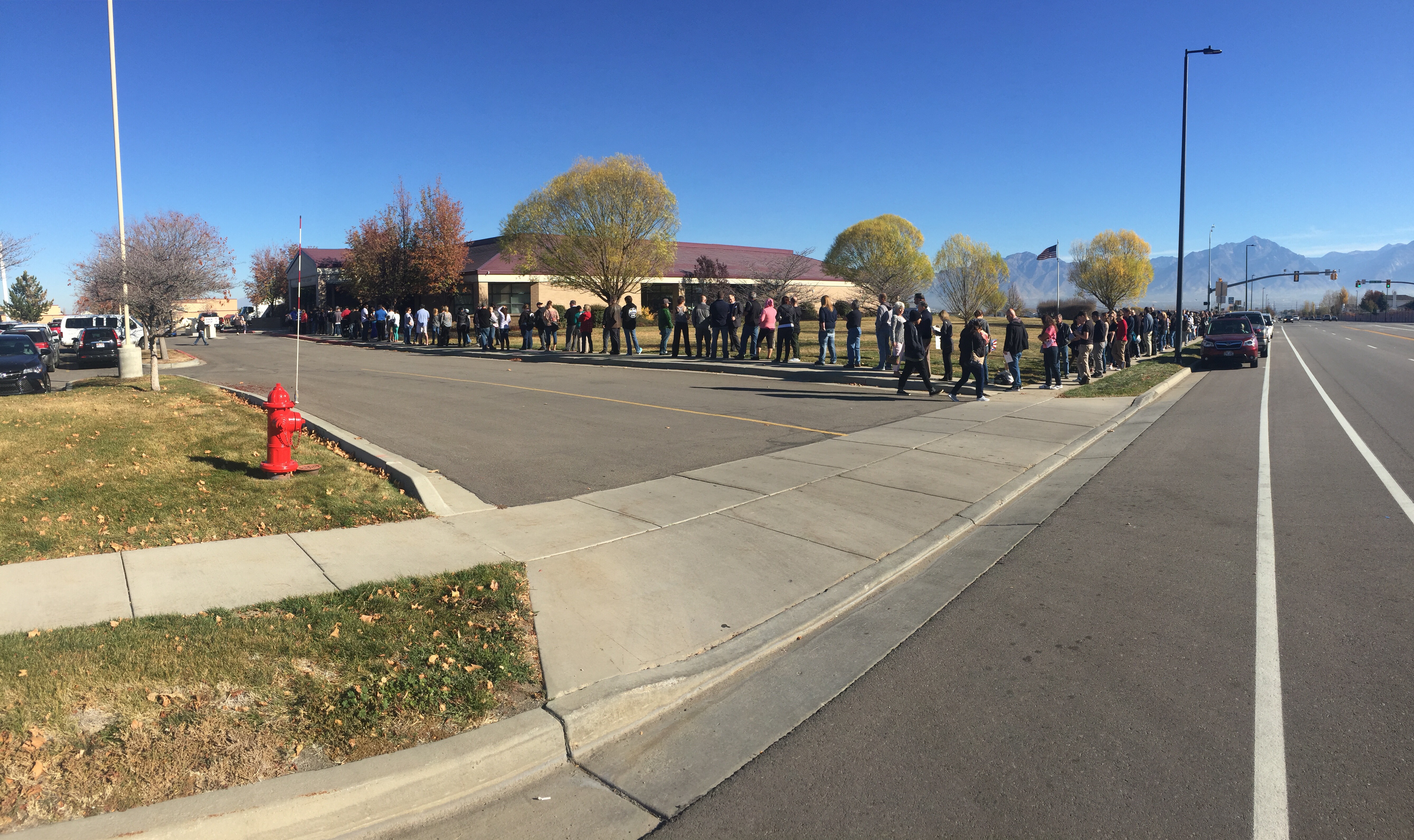 User submitted: Election Day brings long lines at polling locations