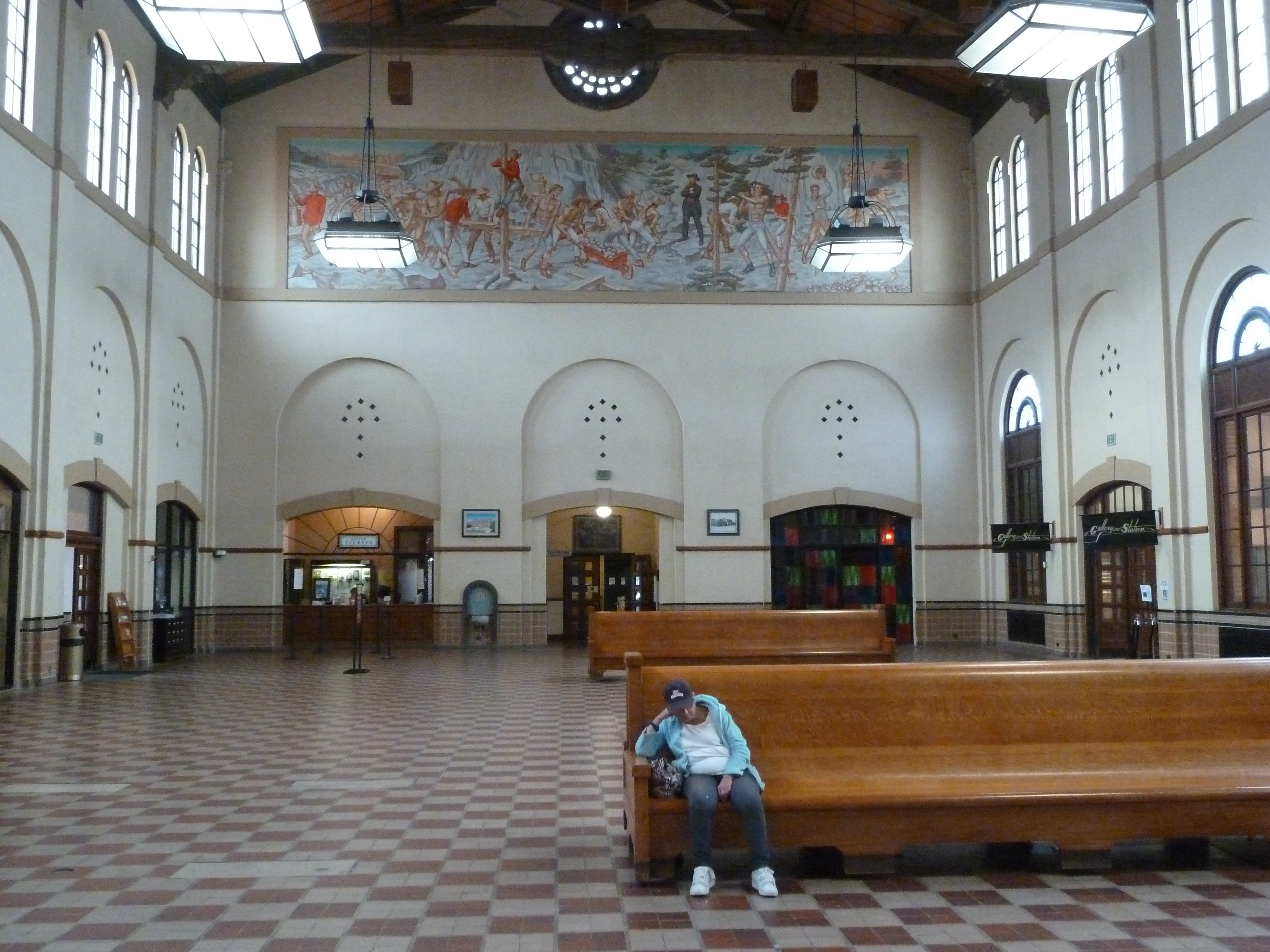 How a famous Great Depression-era painter's work ended up in Ogden's Union Station