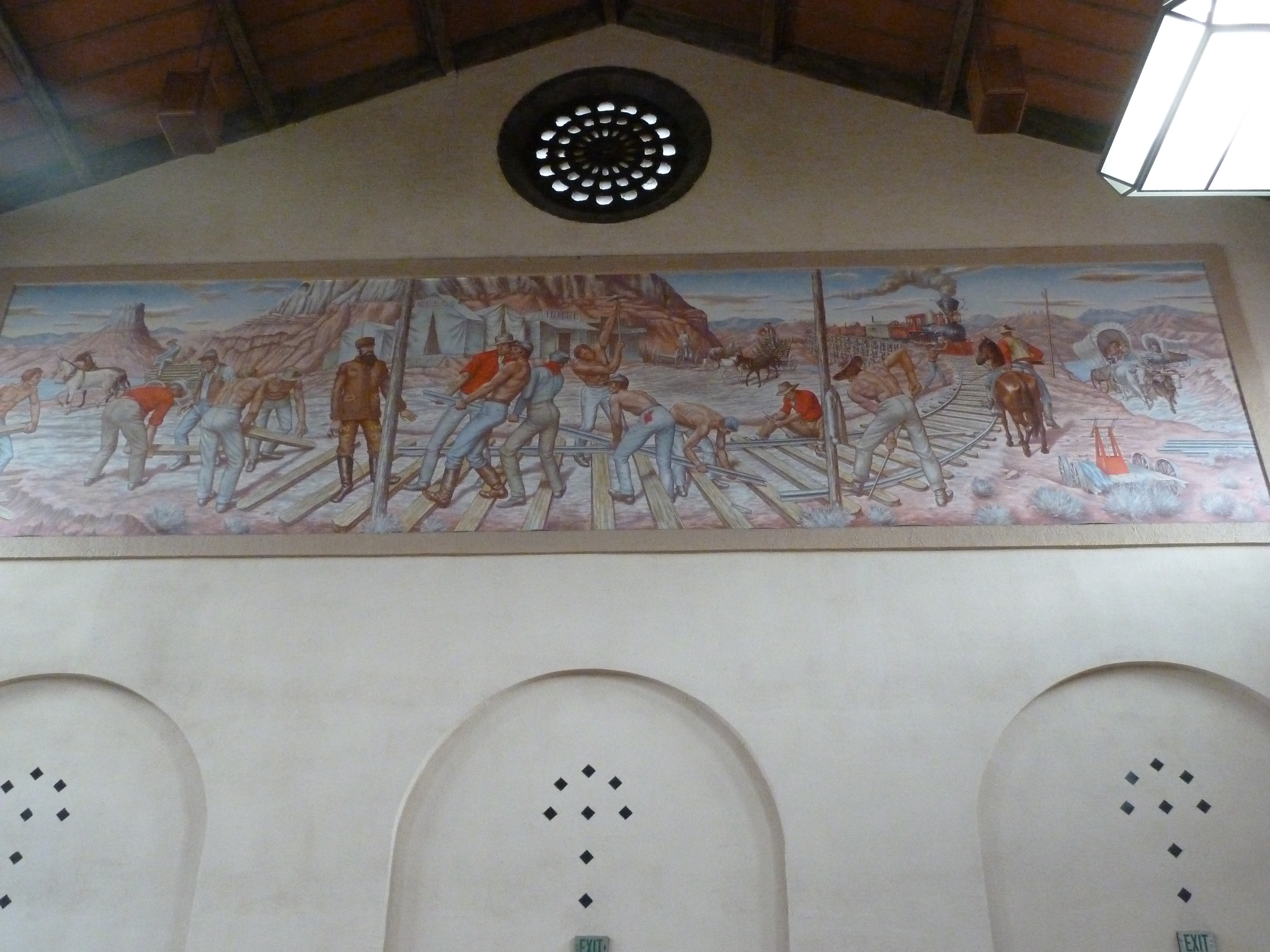 How a famous Great Depression-era painter's work ended up in Ogden's Union Station