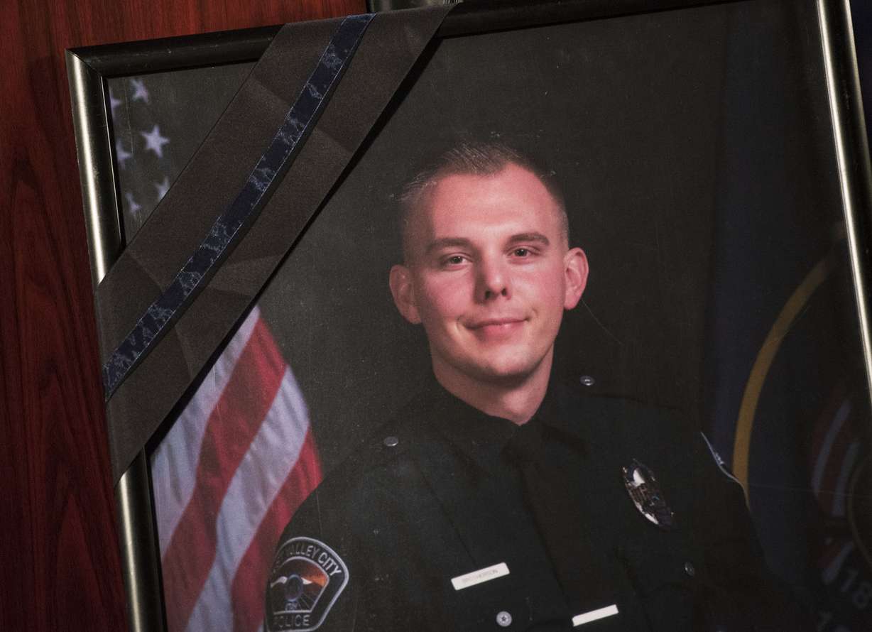 'We are beyond devastated': Family, community gather to mourn fallen West Valley police officer