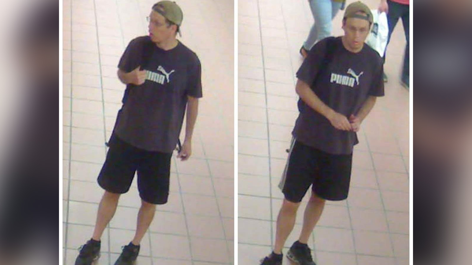 Police release new images of man in suspected voyeurism case