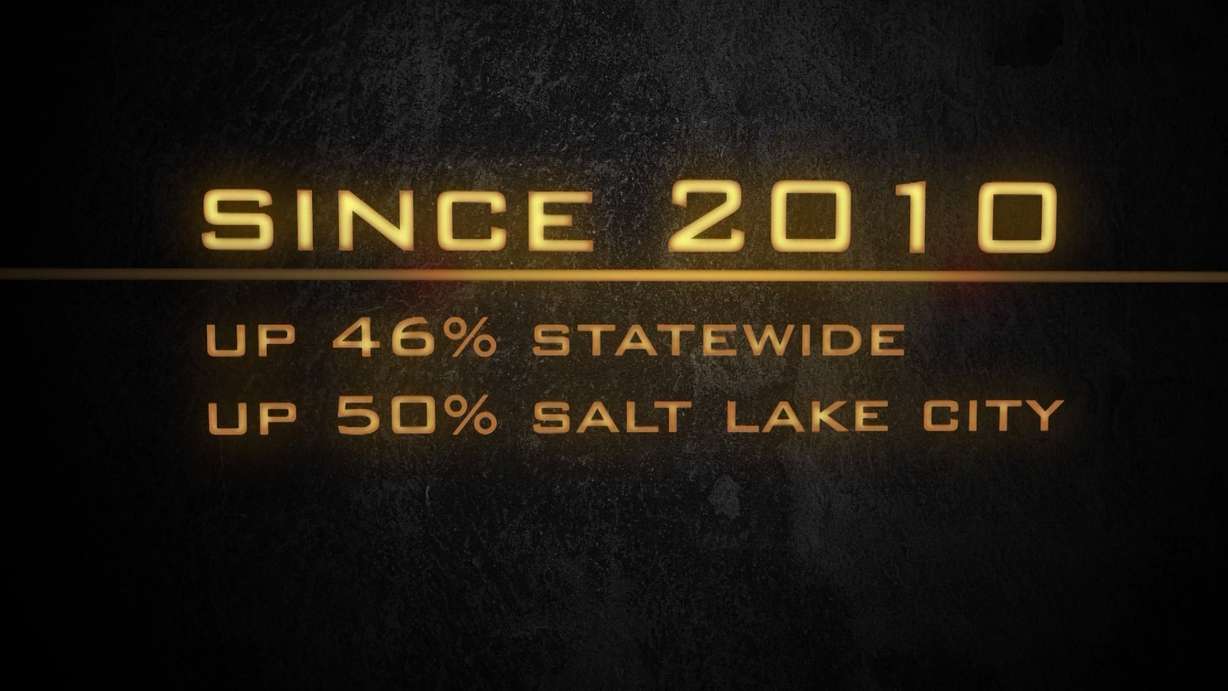 Auto theft is a growing problem in Utah