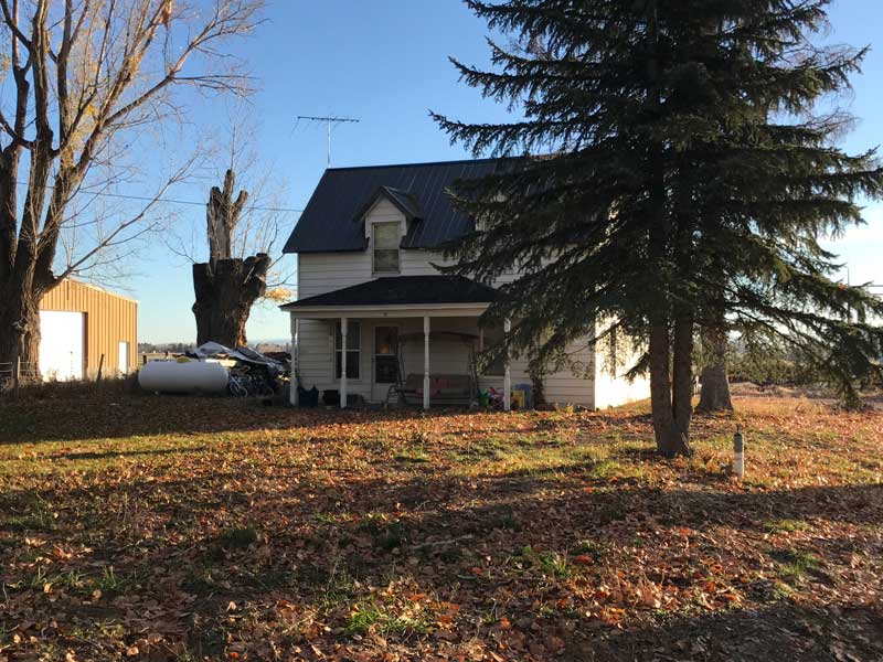 Caldwell’s body was found inside this home early Friday morning. (Photo: Stephan Rockefeller, EastIdahoNews.com)